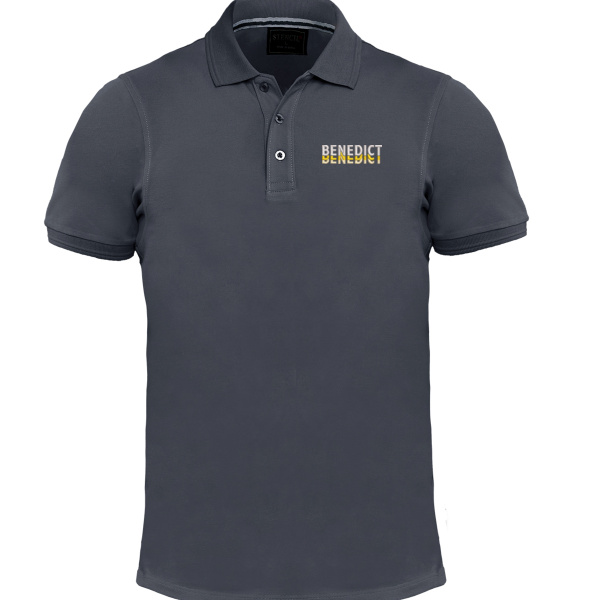 Benedict - Men's Classic Cotton Polo Thumbnail
