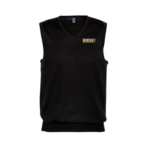 Benedict - Men's Wool Blend Vest Thumbnail