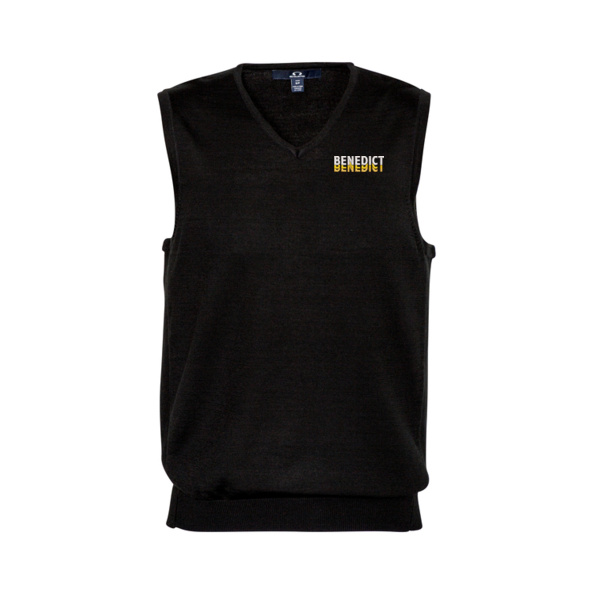 Benedict - Men's Wool Blend Vest Thumbnail