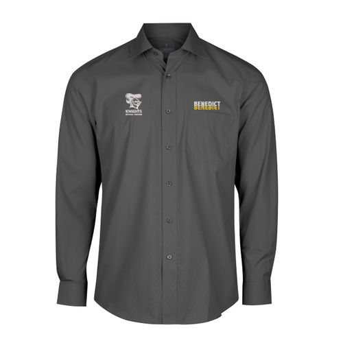 Knights Benedict - Men's Premium Poplin Business Shirt - Relaxed Fit with Pocket Thumbnail