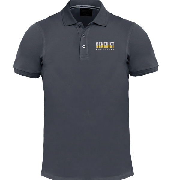 Benedict Recycling - Men's Classic Cotton Polo Thumbnail