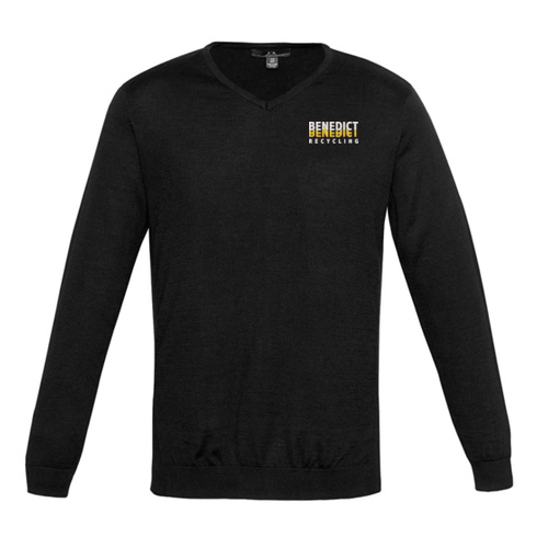 Benedict Recycling - Men's Wool  Blend Pullover Thumbnail