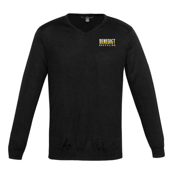 Benedict Recycling - Men's Wool  Blend Pullover Thumbnail
